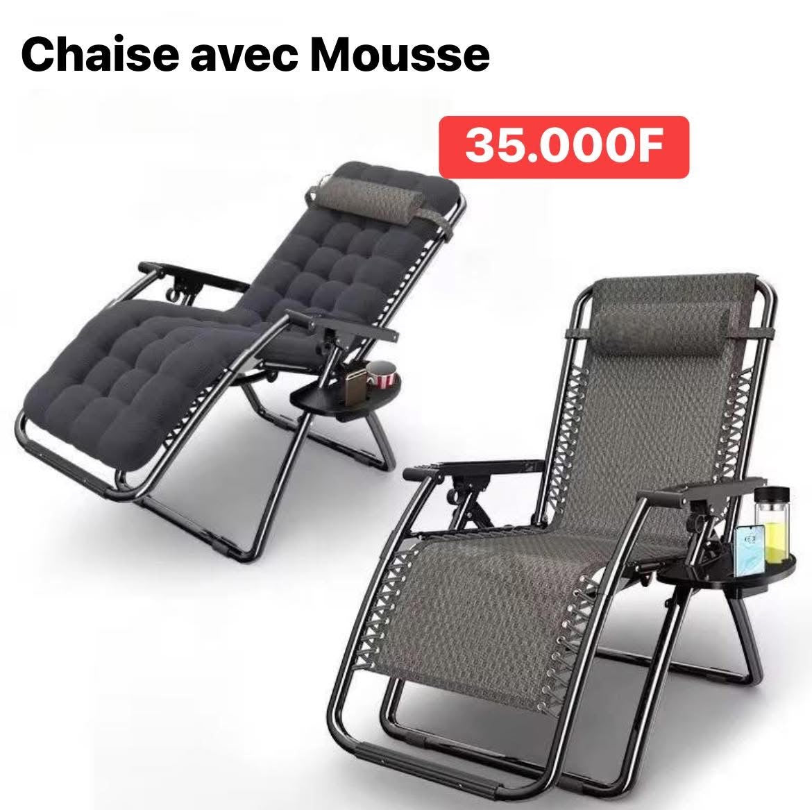 🚨🚨Grande promotion CHAISE PLIANTE 🚨🚨
