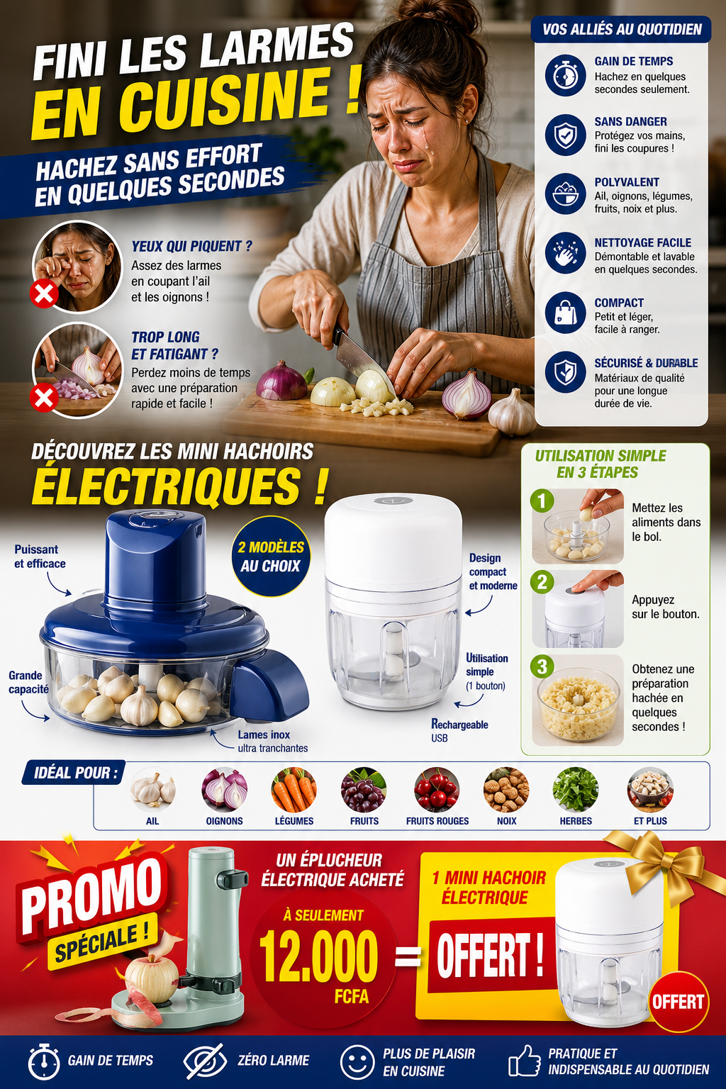 🔥 FINI LES LARMES EN CUISINE ! 🔥